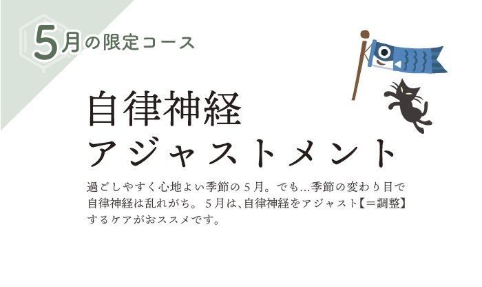 5月のキャンペーン